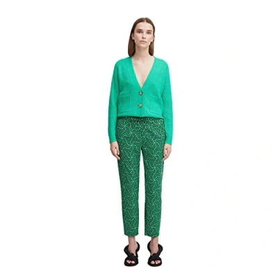 Abbildung von b.young Byrizetta AOP Stoffhose, Damen, Größe: Large, Ming green mix