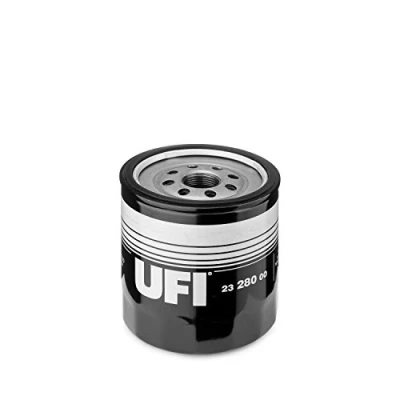 Abbildung von UFI 23.280.00 Ölfilter M 22 X 1,5 mit einem Rücklaufsperrventil Anschraubfilter FORD: Transit Connect Mk1 Kastenwagen, Focus Schrägheck