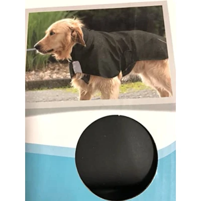 Abbildung von Petlando Regenmantel Dublin Schwarz Hundebekleidung 55 cm...