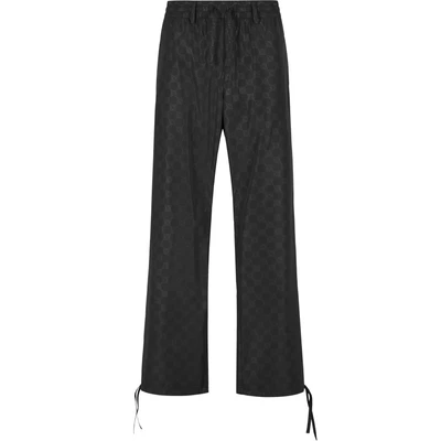 Abbildung von Pequs Aether Monogram Unisex Stoffhose, Größe: Small, Black