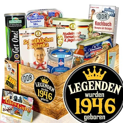 Abbildung von Legenden 1946 DDR Artikel Geburtstag Geschenkidee Mutter Geschenkkorb