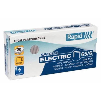 Abbildung von Rapid 24869000 Heftklammern 65/6mm Strong, verzinkt, 5000 Stück