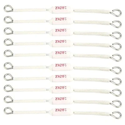 Abbildung von 10PCs Thermosicherung, Thermal 216 ℃ Cut off Keramiksicherung 250V 20A Thermosperren für Geräte(90mm ℃)