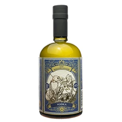 Abbildung von WODKA 0.5l (40% Vol) Waldwodka Mecklenburger Vodka 1229 Waldschnaps aus hochwertigem Getreide hergestellt klare und reine Spirituose