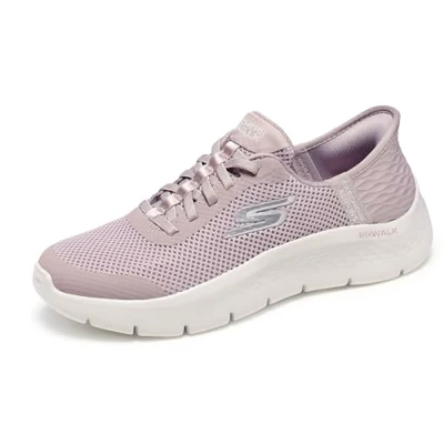 Abbildung von Skechers Damen Go Walk Flex Grand Entry, Malvenfarben, 40.5 EU