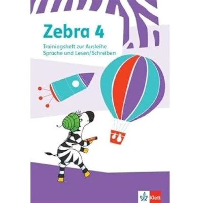 Abbildung von Zebra 4: Trainingsheft zur Ausleihe. Sprache und Lesen/Schreiben Klasse 4 (Zebra. Ausgabe ab 2018)