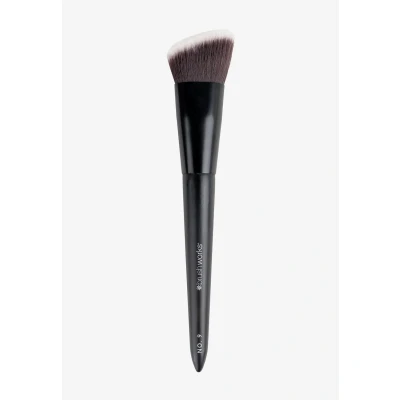 Abbildung von Brushworks NO. 9 Angled FLAT TOP Foundation Buffing Brush Makeupaccessoires, Damen, Größe: One Size, Black