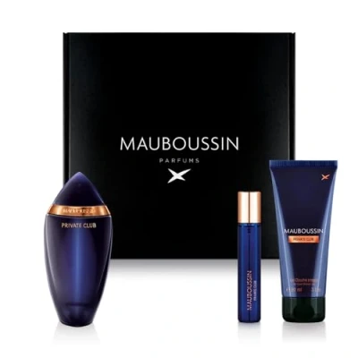 Abbildung von Mauboussin Private Club Set: Eau de Parfum 100 ml, Duschgel 90 ml &amp; Travel Spray 20