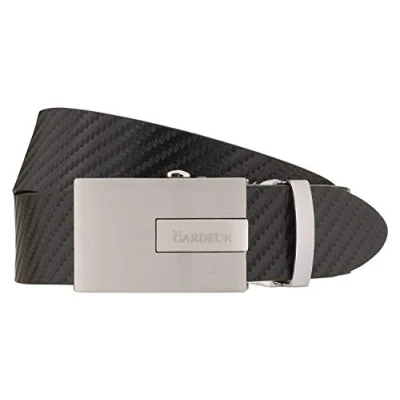 Abbildung von Atelier GARDEUR Herren Herrengürtel Gürtel, Schwarz (Schwarz 99), 100 cm