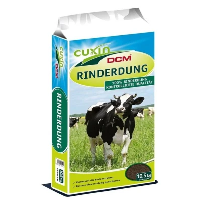 Abbildung von Cuxin DCM Bodenverbesserer Rinderdung 10,5 Kg.
