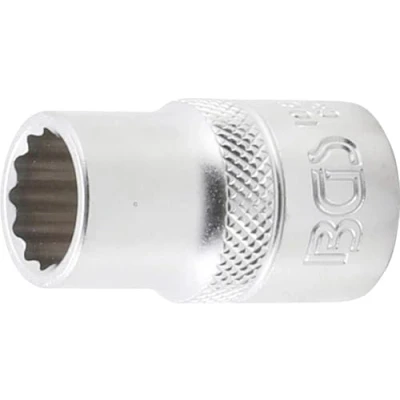 Abbildung von BGS 10633 Steckschlüssel Einsatz Zwölfkant 12,5 mm (1/2&quot;) SW 13