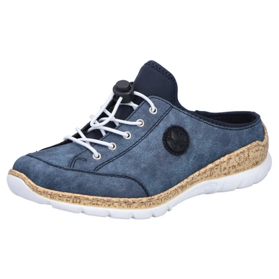Abbildung von Rieker Sneaker low, Damen, Größe: 36, Baltik schwarz navy Schuhe