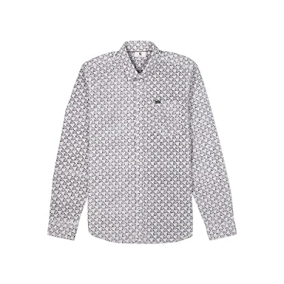 Abbildung von Garcia Herren Shirt Long Sleeve Hemd, White, M