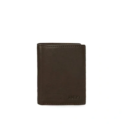 Abbildung von Adept Alan Vertikale Geldbörse mit Braun 8,5 x 10,5 1 cm Leder, braun,