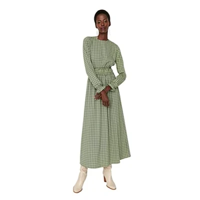 Abbildung von Trendyol Modest Maxikleid, Damen, Größe: 36, Black