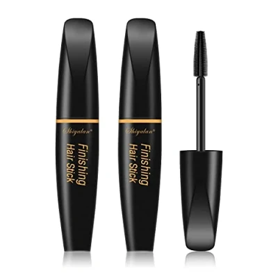 Abbildung von Haar Finishing Stick für Frau 2 Pack, kleine gebrochene Creme Erfrischend Nicht Fettig, Mascara Flyaway Gel alle Haartypen