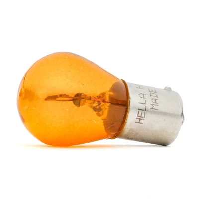 Abbildung von HELLA 8GA 006 841 251 Glühlampe, Blinkleuchte 24 21 PY21W Halogen vorne und hinten MAN: TGM, TGX, TGA, MERCEDES BENZ: ATEGO 2, ACTROS MP4