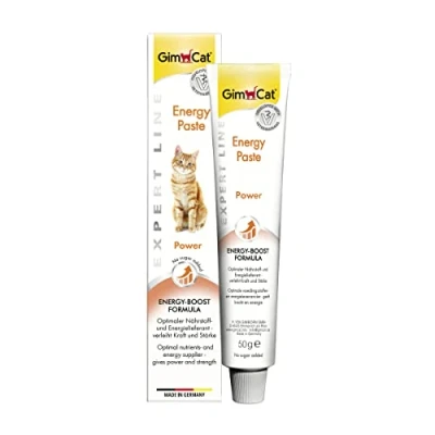 Abbildung von GimCat EXPERT LINE Energy Paste Funktionaler Katzensnack als optimaler Nährstoff und Energielieferant 1 Tube (1 x 50 g)