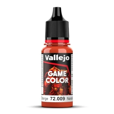 Abbildung von Vallejo (Game Color 17 ml Acryl verwendbar Lack Hot Orange
