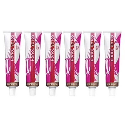 Abbildung von Wella Professionals Color Touch Pure Naturals 60 ml 3/68 Dunkelbraun Violett Perle