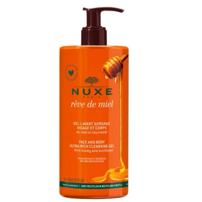 Abbildung von NUXE Rêve De Miel Face and Body Ultra Rich Cleansing Gel 750 ml