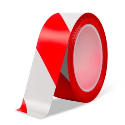 Abbildung von Amig Absperrband Hergestellt aus Niederdruck Polyethylen LDPE Maße: 500 m Länge x 70 mm Breite Signalband zur Abgrenzung von Sicherheitsbereichen Farbe: Rot und Weiß