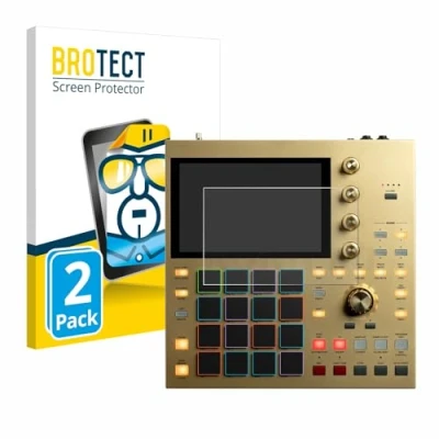 Abbildung von BROTECT (2 Stück Schutzfolie für Akai MPC One Displayschutz Folie Ultra Klar