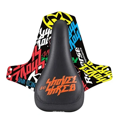 Abbildung von Shovel &amp; Shred Sattel Schwarz/Orange
