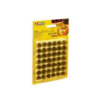 Abbildung von NOCH Grasbüschel Mini Set XL Wiese, grün / 42 Stück 9 mm Faserlänge/statische Grasbüschel/alle Spurweiten/DIY