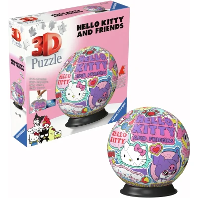 Abbildung von 3D Puzzle Ball Hello Kitty and Friends