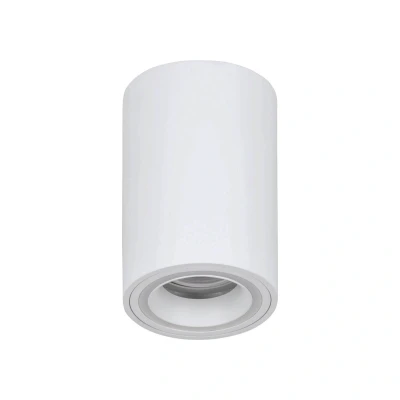 Abbildung von EGLO connect.z Smart Home LED Deckenleuchte Carosso Z, ZigBee, App und Sprachsteuerung Alexa, Lichtfarbe einstellbar (warmweiß kaltweiß), RGB, dimmbare Deckenlampe aus Metall in Weiß, Ø 8 cm