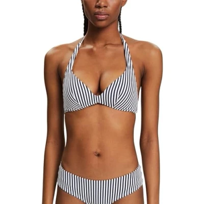 Abbildung von Esprit Wattiertes Neckholder Bikinitop, Damen, Größe: 36xC, Navy