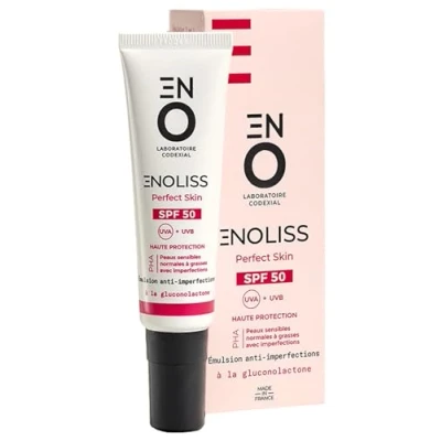 Abbildung von Codexial Enoliss Perfect Skin Emulsion gegen Unreinheiten, SPF50, 30 ml