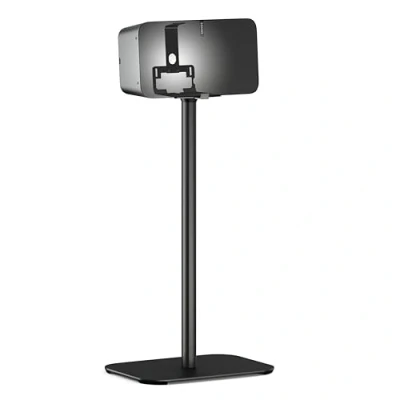 Abbildung von Vogel&#039;s Sound 3305 Lautsprecher Ständer, Max. 6,5kg, Höhe: 75 cm, Auch geeignet für Sonos Five &amp; Play:5, Universelle Kompatibilität, Schwarz, 1 Halterung