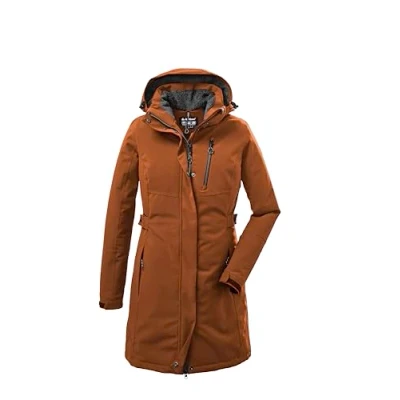 Abbildung von killtec Damen Funktionsparka/Parka mit abzippbarer Kapuze KOW 165 WMN PRK, zimt, 48, 37726 000