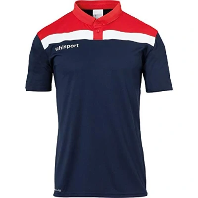 Abbildung von uhlsport Kinder Polo Offense 23 Polo, Marine/Rot/Weiß, 140, 100221310