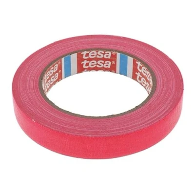 Abbildung von Tesa 4671 Gaffer Gewebeband Beschichtetes PE Gewebe, hohe Dicke, für Innen und Außenbereiche, sehr klebend Kunst Darstellungen, Beschilderung 19 mm x 25 m (Neonrosa)