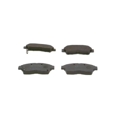 Abbildung von BOSCH 0 986 461 123 Bremsbelagsatz Low Metallic mit akustischer Verschleißwarnung Montageanleitung TOYOTA: Corolla VIII Liftback