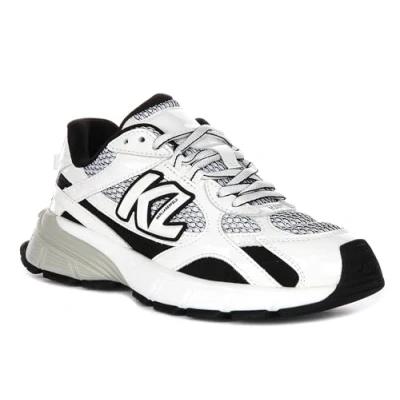 Abbildung von KARL Lagerfeld Orion Sidetrim Sneaker low, Damen, Größe: 39, Black/white Schuhe