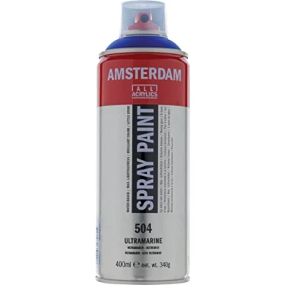 Abbildung von Amsterdam Spray Paint Ultramarine 504