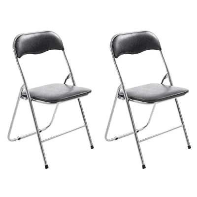 Abbildung von CLP Klappstuhl Felix (2er Set), klappbar, pflegeleicht, gepolstert