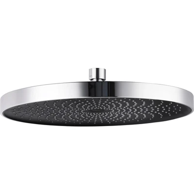 Abbildung von WENKO Kopfbrause &quot;Softwater&quot;, (1 tlg.), Chrom/Schwarz, Ø 26 cm