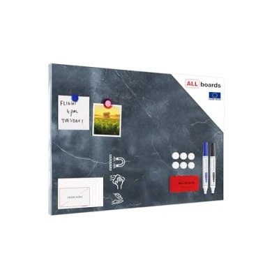 Abbildung von ALLboards Magnettafel Metallische HELLER BETON MetalBoards