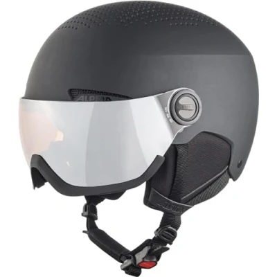 Abbildung von Alpina Arber Visor Q Lite Ski Helmet Black Matt L