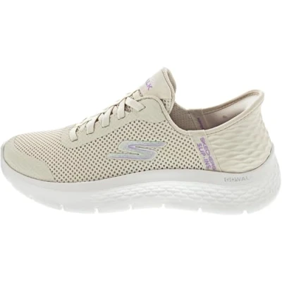 Abbildung von Skechers GO Walk Flex Damen Sneaker, Hands Free Slip Ins mit großem Einstieg, Cremeweiß, 41 EU Weit