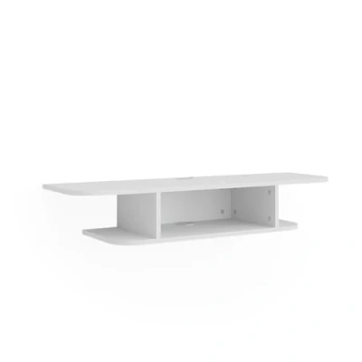 Abbildung von Vicco Lowboard Lorio, Weiß, 105 x 18.2 cm offene Fächer