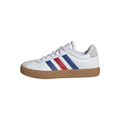 Abbildung von adidas VL Court 3.0 Shoes Kids Schuhe, FTWR White/Team royal Blue/Better Scarlet, 28.5 EU