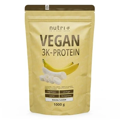 Abbildung von nutri+ Protein Pulver Vegan 3K Pulver, 1 er 1000 g