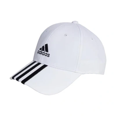 Abbildung von adidas Sportswear 3 Stripes Twill Baseball Cap, Größe: XS/S, White black