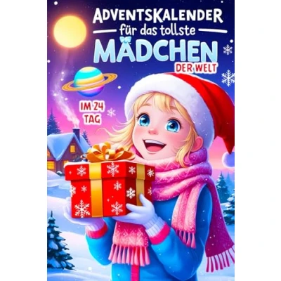 Abbildung von Adventskalender für das tollste Mädchen der Welt im 24 Tag: Herzerwärmende Kurzgeschichten mehr Hoffnung, Dankbarkeit und Selbstvertrauen Beliebtes Geschenk